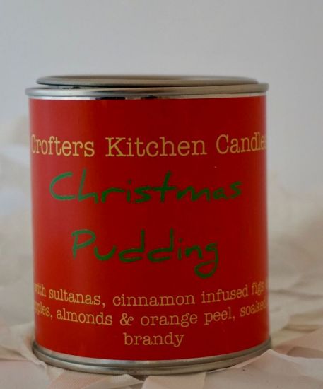 Christmas Pudding Candle