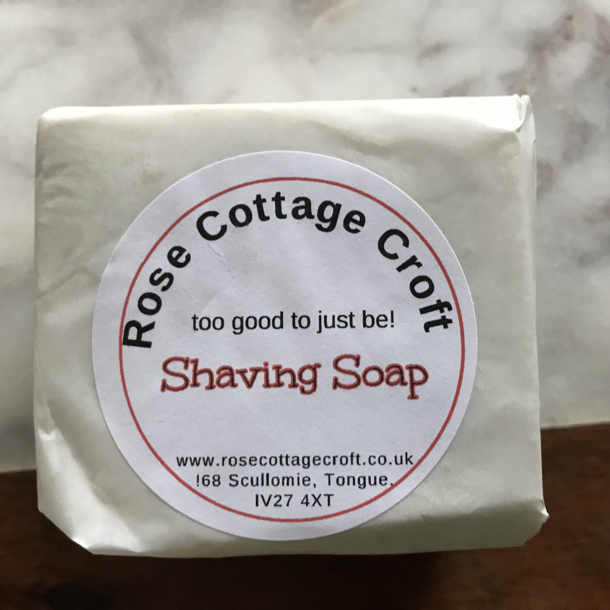 Rose Cottage Croft. Shaving Soap